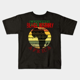 Black history month Kids T-Shirt